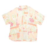 Womens Shirt Green Viscose Floral M