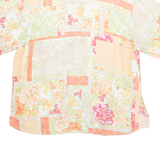 Womens Shirt Green Viscose Floral M