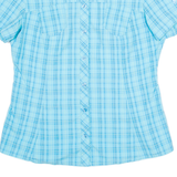 MAMMUT Womens Shirt Blue Check M