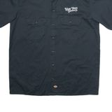 DICKIES Mark Twain Brewing Co Mens Plain Shirt Black L