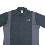DICKIES Workwear Mens Plain Shirt Black L