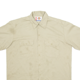 DICKIES Workwear Mens Plain Shirt Brown L