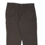 DICKIES Cargo Mens Trousers Green Regular Straight W40 L30