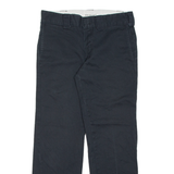 DICKIES Chino Mens Trousers Black Regular Straight W32 L28