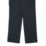 DICKIES Chino Mens Trousers Black Regular Straight W32 L28