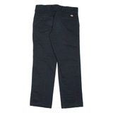 DICKIES Chino Mens Trousers Black Regular Straight W32 L28