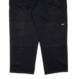 DICKIES Mens Trousers Black Regular Tapered W40 L29