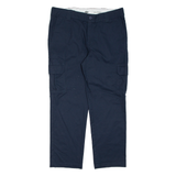 DICKIES Mens Trousers Blue Slim Straight W38 L29