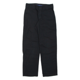 DICKIES Chino Mens Trousers Black Regular Straight W28 L30