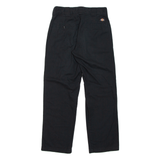 DICKIES Chino Mens Trousers Black Regular Straight W28 L30