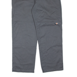 DICKIES Chino Mens Trousers Grey Relaxed Straight W38 L32