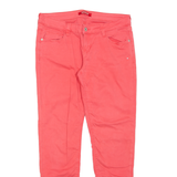 GUESS Womens Trousers Pink Regular Tapered W30 L28