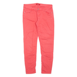 GUESS Womens Trousers Pink Regular Tapered W30 L28