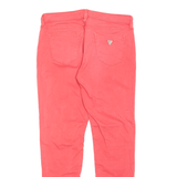 GUESS Womens Trousers Pink Regular Tapered W30 L28