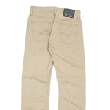 LEVI'S 514 Mens Trousers Beige Regular Tapered W28 L30