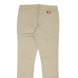 DICKIES Mens Trousers Beige Regular Straight W30 L31