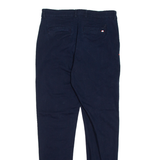 KANGOL Mens Trousers Blue Regular Tapered W28 L32