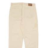 CHAPS Mens Trousers Beige Regular Straight W36 L32