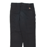 DICKIES Chino Mens Trousers Black Regular Straight W30 L30