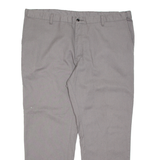 DICKIES Chino Mens Trousers Grey Relaxed Straight W74 L29