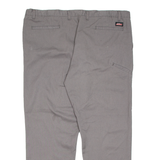 DICKIES Chino Mens Trousers Grey Relaxed Straight W74 L29