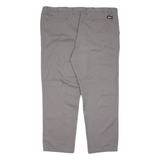 DICKIES Chino Mens Trousers Grey Relaxed Straight W74 L29