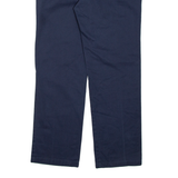 DICKIES Chino Mens Trousers Blue Slim Straight W34 L30