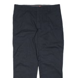 DICKIES Chino Mens Trousers Black Regular Straight W40 L31