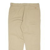 DICKIES Chino Mens Trousers Beige Regular Straight W42 L32