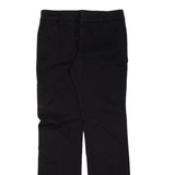 DICKIES Chino Womens Trousers Black Regular Bootcut W28 L31