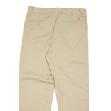DICKIES Chino Mens Trousers Beige Regular Straight W36 L31