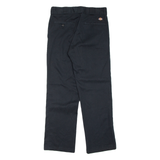 DICKIES Chino Mens Trousers Black Regular Straight W30 L30