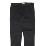 DICKIES Chino Womens Trousers Black Regular Tapered W32 L32