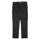 DICKIES Chino Womens Trousers Black Regular Tapered W32 L32