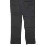 DICKIES Chino Womens Trousers Black Regular Tapered W32 L32