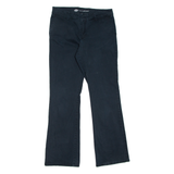DICKIES Chino Womens Trousers Blue Slim Bootcut W30 L31
