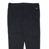 DICKIES Chino Mens Trousers Black Slim Straight W40 L29