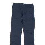 DICKIES Chino Womens Trousers Blue Regular Bootcut W32 L33