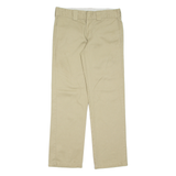 DICKIES Chino Mens Trousers Beige Regular Straight W28 L29
