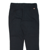 DICKIES Chino Mens Trousers Black Regular Straight W32 L30