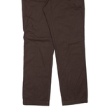 DICKIES Chino Mens Trousers Brown Regular Straight W28 L30