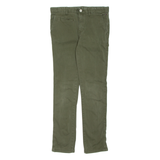 TOMMY HILFIGER Chino Womens Trousers Green Slim Tapered W28 L28