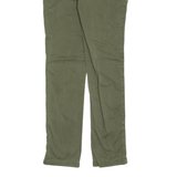 TOMMY HILFIGER Chino Womens Trousers Green Slim Tapered W28 L28