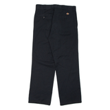 DICKIES Chino Mens Trousers Black Regular Straight W30 L30