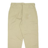 DICKIES Chino Mens Trousers Beige Regular Straight W36 L32