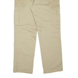DICKIES Cargo Mens Trousers Beige Regular Straight W33 L31