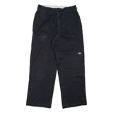 DICKIES Chino Mens Trousers Black Regular Straight W30 L30