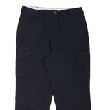 DICKIES Cargo Mens Trousers Black Regular Straight W38 L30