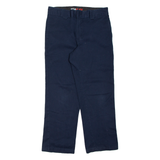 DICKIES Chino Mens Trousers Blue Regular Straight W34 L30