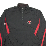 CHAMPION Mens Windbreaker Jacket Black L